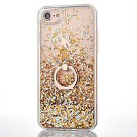 For Apple iPhone 7 7Plus 6S 6Plus Case Cover Diamond Diamond TPU Soft Side Ring Stent Quicksand Flash Powder
