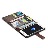 For iPhone 7 Case / iPhone 7 Plus Case / iPhone 6 Case Wallet / Card Holder / Origami / Magnetic Case Full Body Case Solid Color Hard