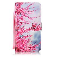 For Samsung Galaxy J7 J5 J3 J1 (2016) J1Mini I9060 ON5 Case Cover Peach Pattern Painting Card Stent PU Leather