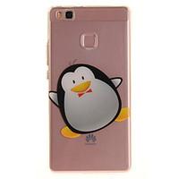 For Huawei P9 Lite P8 Lite Y6 II Enjoy 5 Honor 8 TPU Material IMD Process Cartoon Penguin Pattern Phone Case
