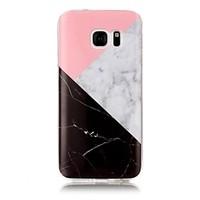 For Samsung Galaxy S7 S6 Edge Case Cover Marble High - Definition Pattern TPU Material IMD Technology Soft Package Mobile Phone Case S5 S4 S3