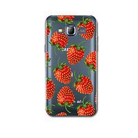 For Ultra-thin Pattern Case Back Cover Case Fruit Soft TPU for Samsung J7 (2016) J5 (2016)
