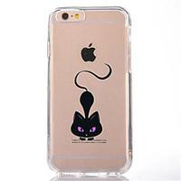 For Transparent Pattern Case Back Cover Case Lovely Cat Soft TPU for IPhone 7 7Plus iPhone 6s 6 Plus iPhone 6s 6 iPhone 5s 5 5E 5C