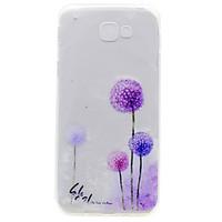 For Samsung Galaxy A7(2017) A5(2017) TPU Material Dandelion Pattern Painted Phone Case A3(2017) A510 A310