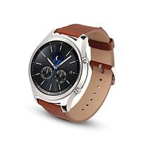 for Samsung Gear S3 Frontier/Classic Replacement Leather Watch Bracelet Strap Band
