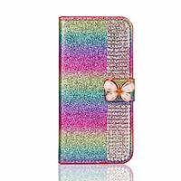 For Apple iPhone 7 Plus 7 Case Cover Card Holder Rhinestone with Stand DIY Full Body Glitter Shine Hard PU Leather 6s Plus 6 plus 6s 6