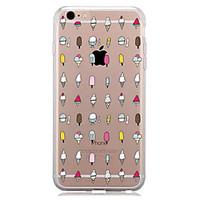 For IPhone 7 Pattern Case Back Cover Case Ice Cream Pattern for IPhone 6s 6 Plus 7 7Plus 5s 5 5c 4