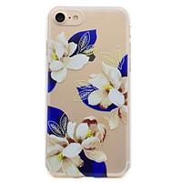 For Flower Pattern Soft TPU Material Phone Case for iPhone 7 Plus 7 6S Plus 6S 6 SE 5