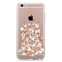 For IPhone 7 Pattern Case Back Cover Case Dog Pattern for IPhone 6s 6 Plus 7 7Plus 5s 5 5c 4