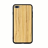 For Pattern Case Back Cover Case Wood Grain Hard Acrylic for iPhone 7 Plus 7 6s Plus 6 Plus 6s 6 5s 5 SE