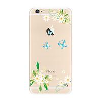 For Beautiful Pattern Case Flower Soft TPU for Apple iPhone 7 Plus 7 iPhone 6 Plus 6 iPhone 5 SE 5C iphone 4