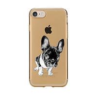 For Transparent Pattern Case Back Cover Case Cartoon Dog Soft TPU for IPhone 7 7Plus iPhone 6s 6 Plus iPhone 6s 6 iPhone 5s 5 5E 5C