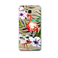 For Case Cover Ultra-thin Pattern Back Cover Case Flower Soft TPU for Samsung A7(2016) A5(2016)