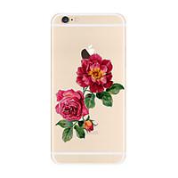 For Beautiful Pattern Flower Soft TPU for Apple iPhone 7 Plus iPhone 7 iPhone 6s Plus 6 Plus iPhone 6s 6 iPhone5 SE 5C iphone 4
