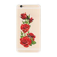 For Beautiful Pattern Flower Soft TPU for Apple iPhone 7 Plus iPhone 7 iPhone 6s Plus 6 Plus iPhone 6s 6 iPhone5 SE 5C iphone 4