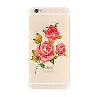 For Beautiful Pattern Flower Soft TPU for Apple iPhone 7 Plus iPhone 7 iPhone 6s Plus 6 Plus iPhone 6s 6 iPhone5 SE 5C iphone 4