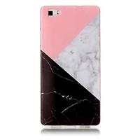 For Huawei P8 Lite P9 Lite Case Cover Marble High - Definition Pattern TPU Material IMD Technology Soft Package Mobile Phone Case