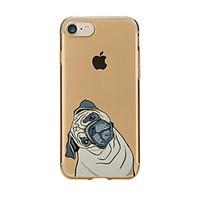 For Transparent Pattern Case Back Cover Case Cute Lovely Dog Soft TPU for IPhone 7 7Plus iPhone 6s 6 Plus iPhone 6s 6 iPhone 5s 5 5E 5C