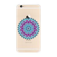 For Transparent Pattern Case Mandala Soft TPU for Apple iPhone 7 Plus 7 iPhone 6 Plus 6 iPhone 5 SE 5C iphone 4