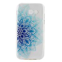 For Samsung Galaxy A3(2017) A5(2017) Ultra-thin Translucent Case Back Cover Case Flower Soft TPU for A5(2016) A3(2016)