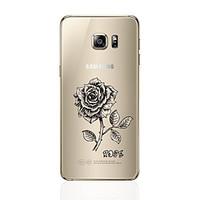 For Samsung Galaxy S7 Edge Transparent / Pattern Case Back Cover Case Cartoon Soft TPU SamsungS7 /s6 edge plus / s6 edge / s6