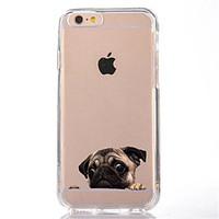 For iPhone 7 Cartoon Dog TPU Soft Ultra-thin Back Cover Case Cover For Apple iPhone 7 PLUS 6s 6 Plus SE 5s 5 5C 4S 4