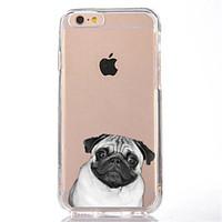 For iPhone 7 Cartoon Dog TPU Soft Ultra-thin Back Cover Case Cover For Apple iPhone 7 PLUS 6s 6 Plus SE 5s 5 5C 4S 4