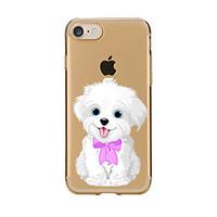 For iPhone 7 Lovely Dog TPU Soft Ultra-thin Back Cover Case Cover For Apple iPhone 7 PLUS 7 6s 6 Plus SE 5s 5 5C