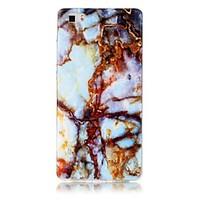 For Huawei P8 Lite P9 Lite Case Cover Marble High - Definition Pattern TPU Material IMD Technology Soft Package Mobile Phone Case