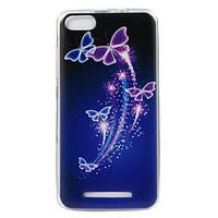 For WIKO LENNY3 Case Cover Butterfly Painted Pattern TPU Material Phone Case