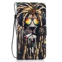 For Samsung Galaxy S8 Plus S8 Card Holder Wallet with Stand Flip Pattern Case Full Body Case Lion Hard PU Leather S7 edge S7 S6 S5