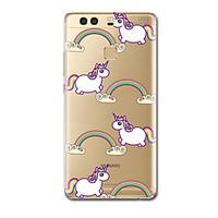 For Ultra Thin Pattern Case Back Cover Case Unicorn Soft TPU for HuaweiP9 P9 Lite P9 Plus P8 P8 Lite