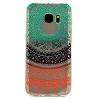 For Samsung Galaxy S8 Plus S7 Rainbow Lace Printing Pattern Soft TPU Material Phone Case S6 S8