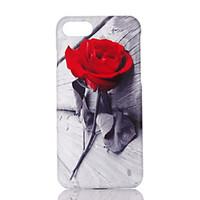 For Ultra-thin Pattern Case Back Cover Case Roses Hard PC for Apple iPhone 7 Plus iPhone 7 iPhone 6s Plus/6 Plus iPhone 6s/6