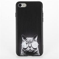 For Pattern Case Back Cover Case Cat Soft TPU for Apple iPhone 7 Plus iPhone 7 iPhone 6s Plus iPhone 6 Plus iPhone 6s iPhone 6