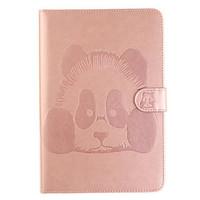 For Card Holder with Stand Flip Case Full Body Case Panda Hard PU Leather for Apple iPad Mini 4 iPad Mini 3/2/1