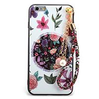 For Embossed Pattern DIY Case Back Cover Case Flower Soft TPU for Apple iPhone 7 Plus 7 6s Plus 6 Plus 6s 6