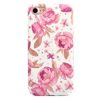 For Apple iPhone 7 7 Plus 6S 6 Plus Case Cover Flower Pattern Decal Skin Care Touch PC Material Phone Case