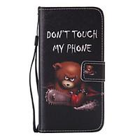 For Samsung Galaxy S7 Edge Wallet / Card Holder / with Stand / Flip Case Full Body Case Cartoon PU Leather Samsung S7 edge / S7