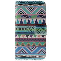 For Samsung Galaxy Case Card Holder / with Stand / Flip / Pattern / Magnetic Case Full Body Case Geometric Pattern PU Leather Samsung