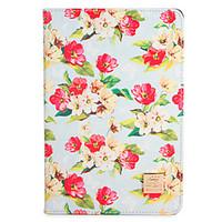 For Apple iPad Mini1 2 3/4 Case Cover with Stand Flip Pattern Full Body Case Flower Hard PU Leather