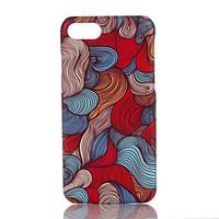 For Ultra-thin Pattern Case Back Cover Case Waves Hard PC for Apple iPhone 7 Plus iPhone 7 iPhone 6s Plus/6 Plus iPhone 6s/6
