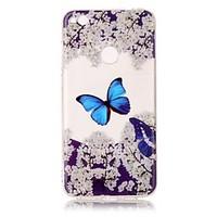 For Huawei P8 Lite (2017) P10 Lite Case Cover Butterfly Pattern HD Painted TPU Material IMD Process Phone Case P8 P9 Lite P10