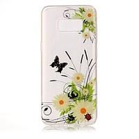 For Samsung Galaxy S8 Plus S8 Case Cover Butterfly Love Flower Pattern High Permeability TPU Material IMD Craft Phone Case S7 S6 (Edge) S7 S6 S5