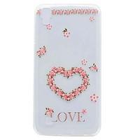 for lg k10 k8 g6 case cover transparent pattern back cover case heart  ...