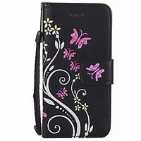 For Card Holder Wallet with Stand Flip Case Full Body Case Colours Flower Hard PU Leather for iPhone 7 Plus 7 6s Plus 6 6 Plus SE 5S 5 5C