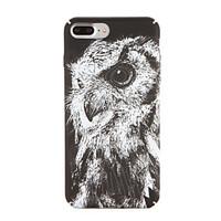 For Apple iPhone 7 7Plus Pattern Case Back Cover Case Owl Hard PC 6s plus 6 plus 6s 6