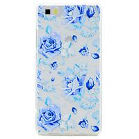For Huawei P10 P9 Lite Case Cover Transparent Pattern Back Cover Case Flower Soft TPU for P10 Plus P8 Lite2017P8 Lite