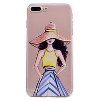 For iPhone 7 Plus 7 Phone Case Fashion Sexy Girl Pattern Soft TPU Material Phone Case 6S Plus 6S 6 SE 5S 5