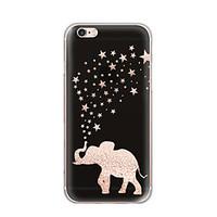 For Case Cover Ultra Thin Pattern Back Cover Case Elephant Soft TPU for iPhone 7 Plus 7 6s Plus 6 Plus SE 5S 5